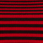 Jersey ML - Rayas Negro Y Rojo - Mujer