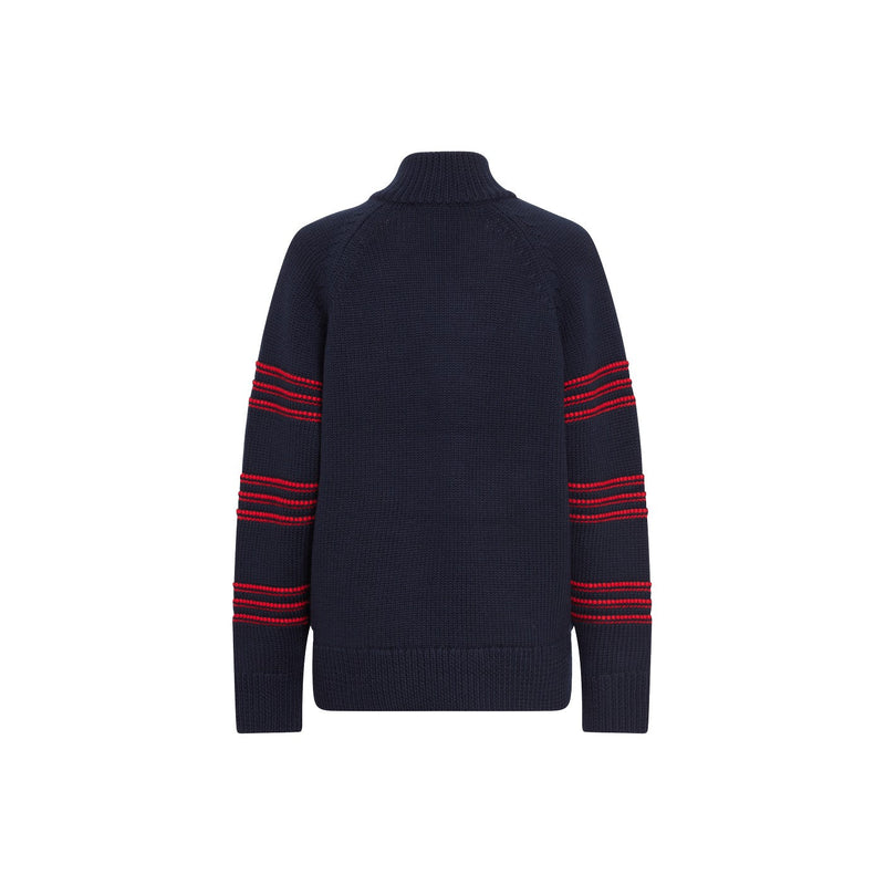 Sonia Rykiel - Pull - Raye Bleu/Rouge - Femme