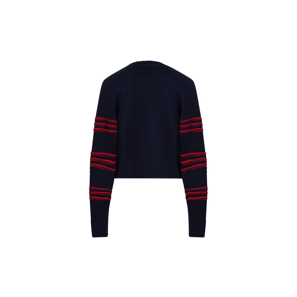 Jersey - Rayas Azul/Rojo - Mujer