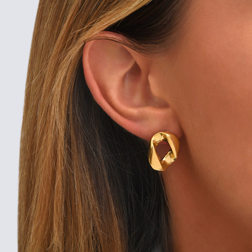 Puces Dorees Gourmette Grand Modele