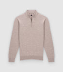 Pull Col Montant Taupe