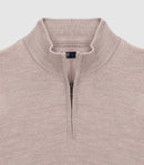 Pull Col Montant Taupe