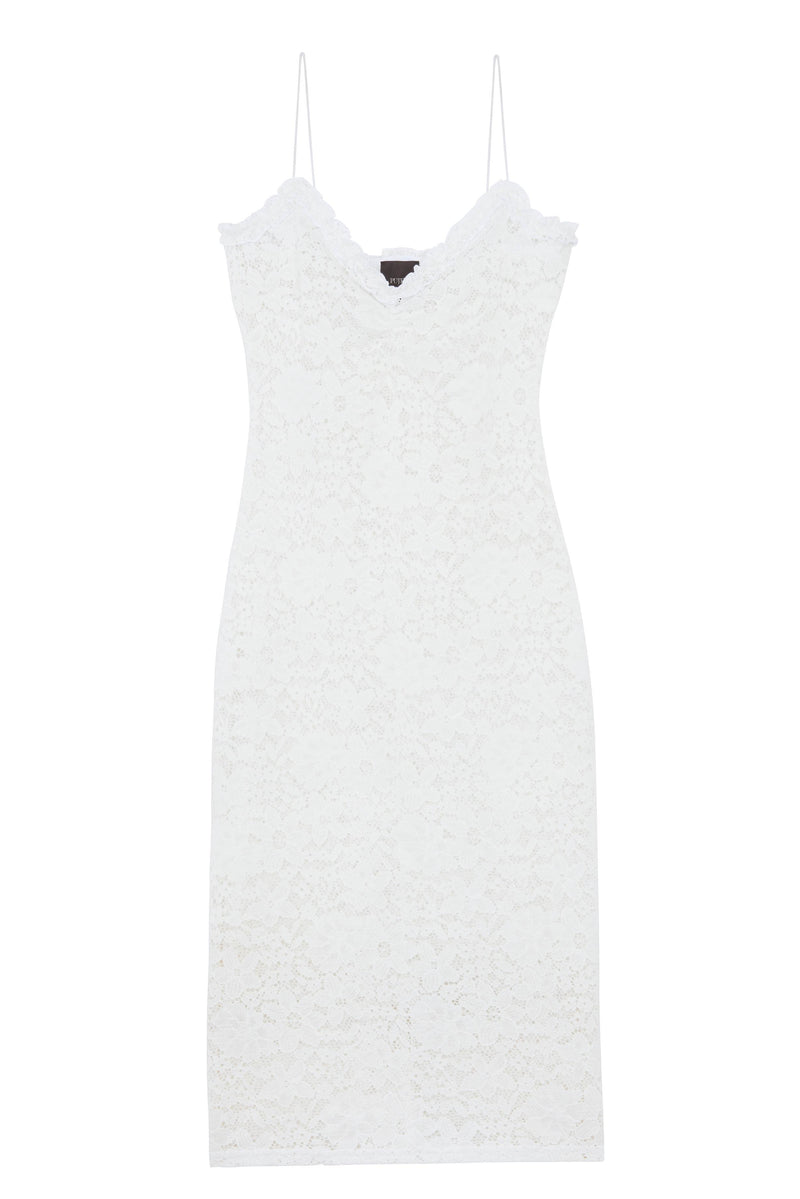 The Gardette Deia Dress - Ecru