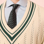 Pull Cricket En Coton Écru