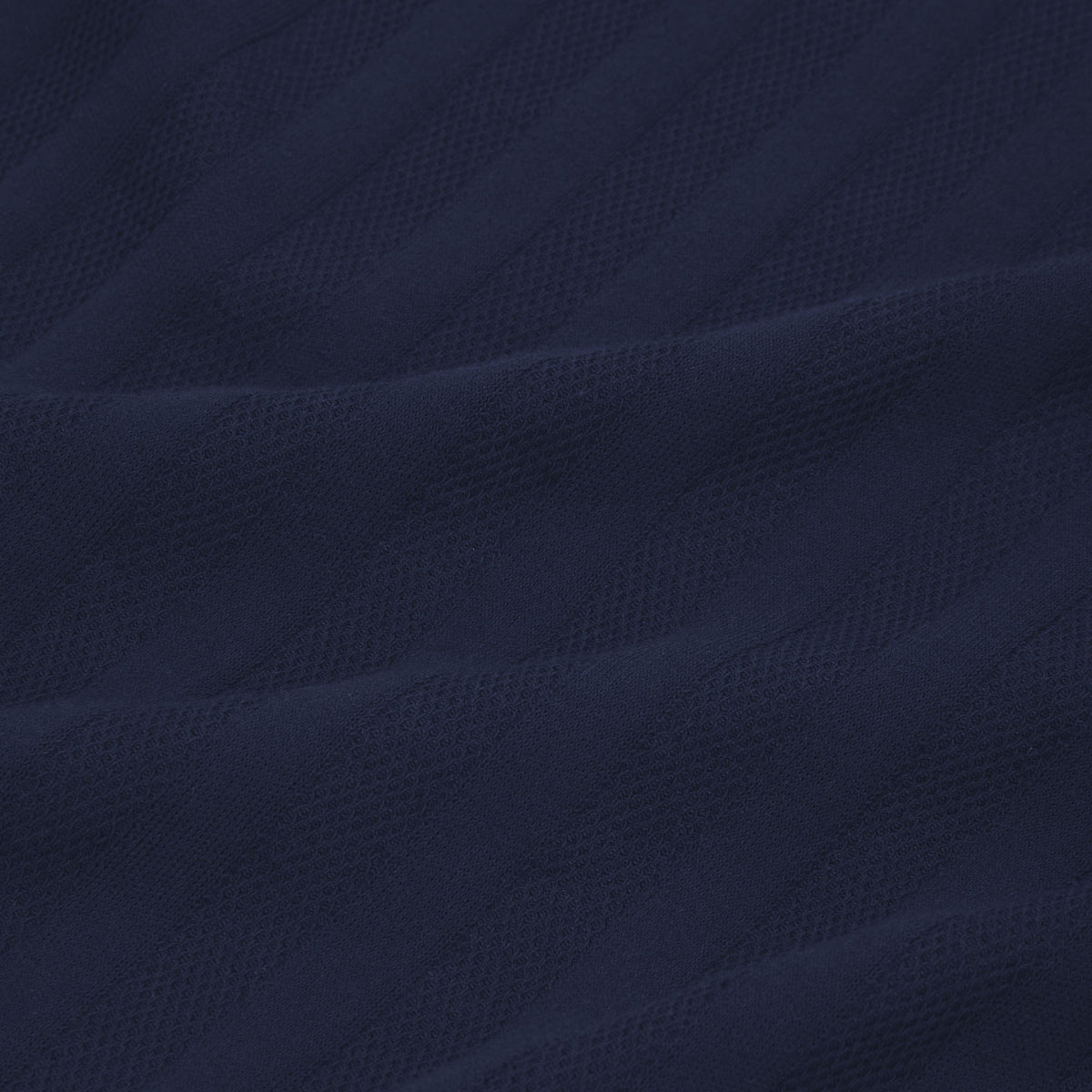 Polo En Maille Marine