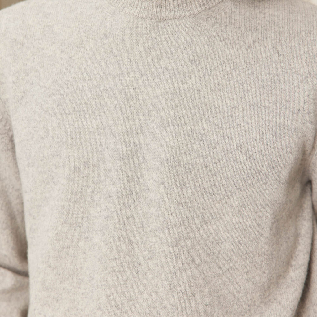 Pull En Laine Mérinos Super Geelong Gris