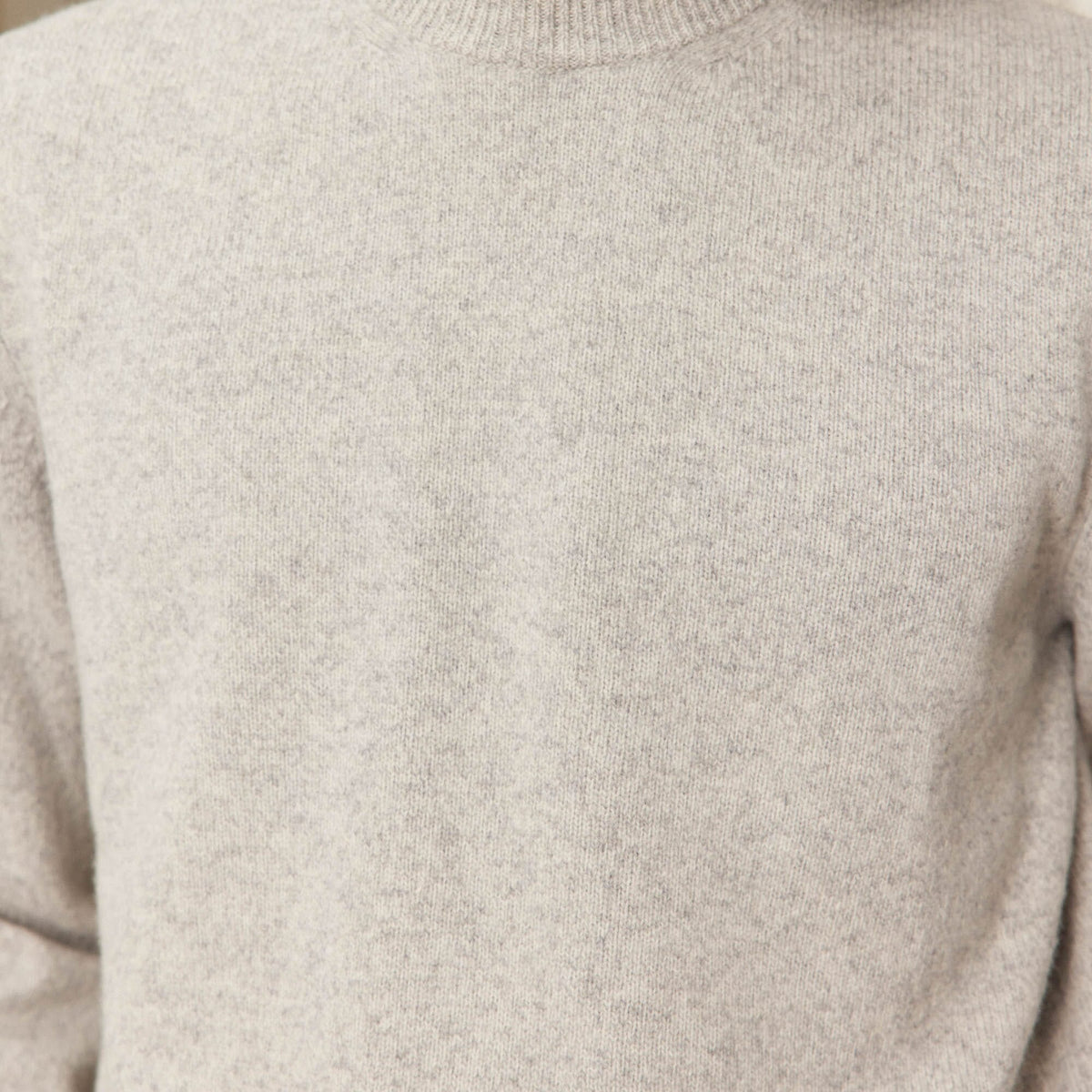 Pull En Laine Mérinos Super Geelong Gris