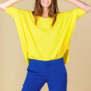 Poncho Mc Cuello Redondo - Olympe - Limón - Mujer