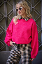 Pull Maelys - Rose