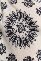 Jersey bandana Presley - Blanco negro - Mujer