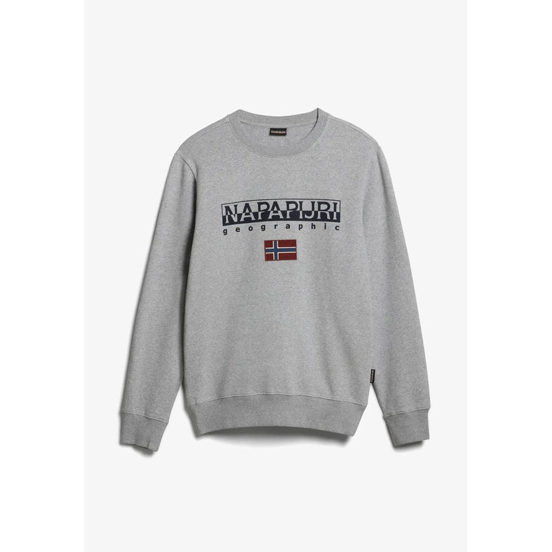 Sweatshirt B-Ayas C1 - Med Grey Mel - Man