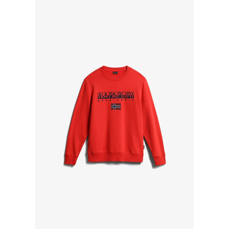 Sudadera B-Ayas C1 - Rojo Amapola - Hombre