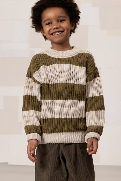 Jersey Marcelo Gris Claro Y Oliva