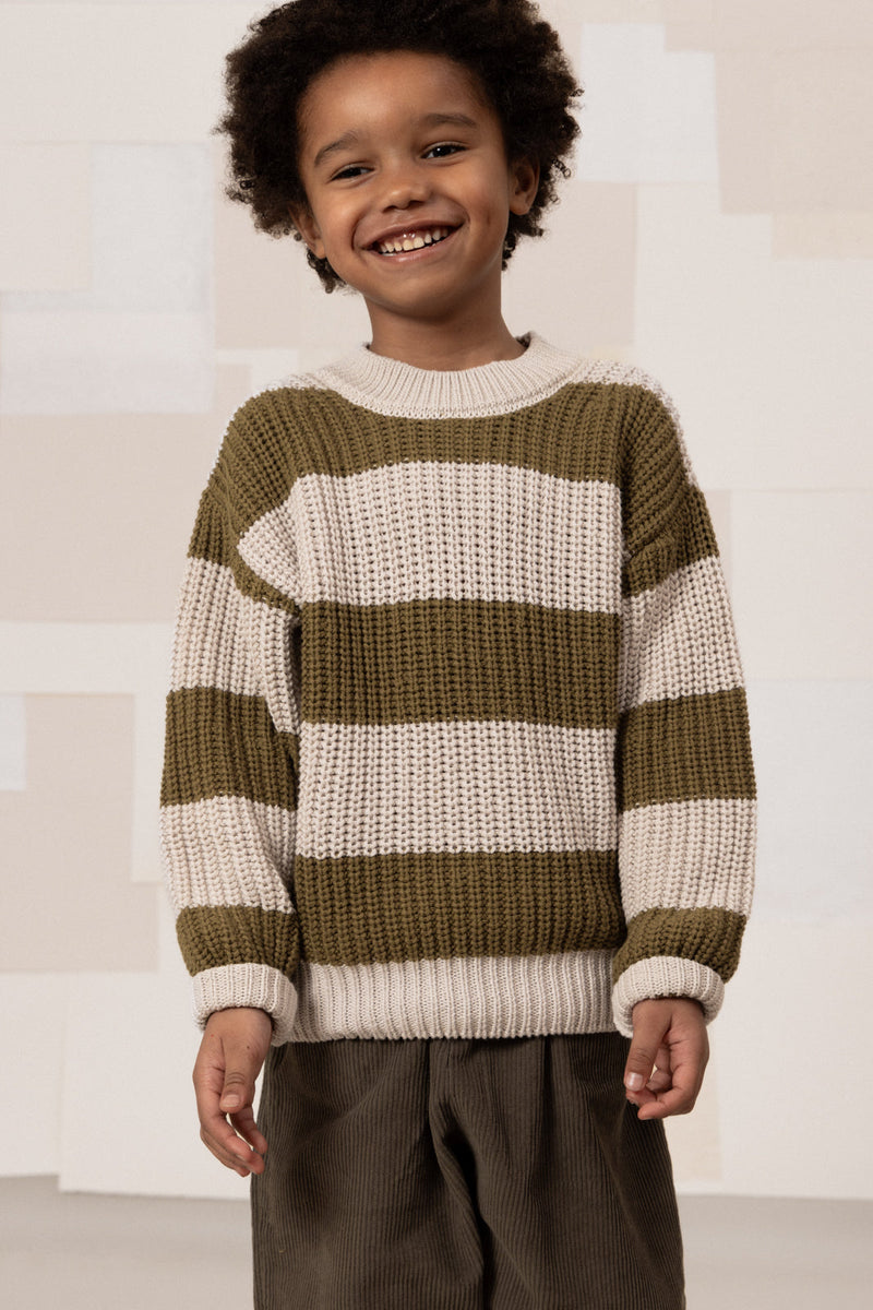 Jersey Marcelo Gris Claro Y Oliva