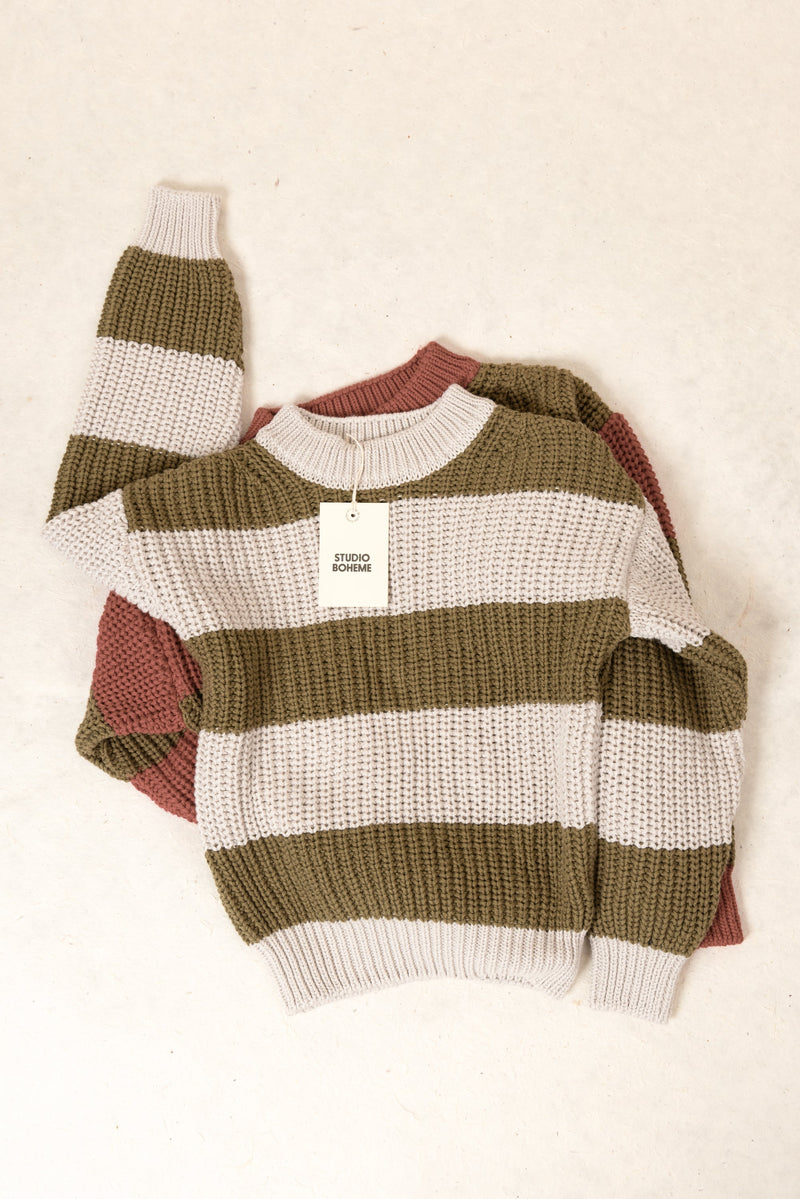 Jersey Marcelo Gris Claro Y Oliva