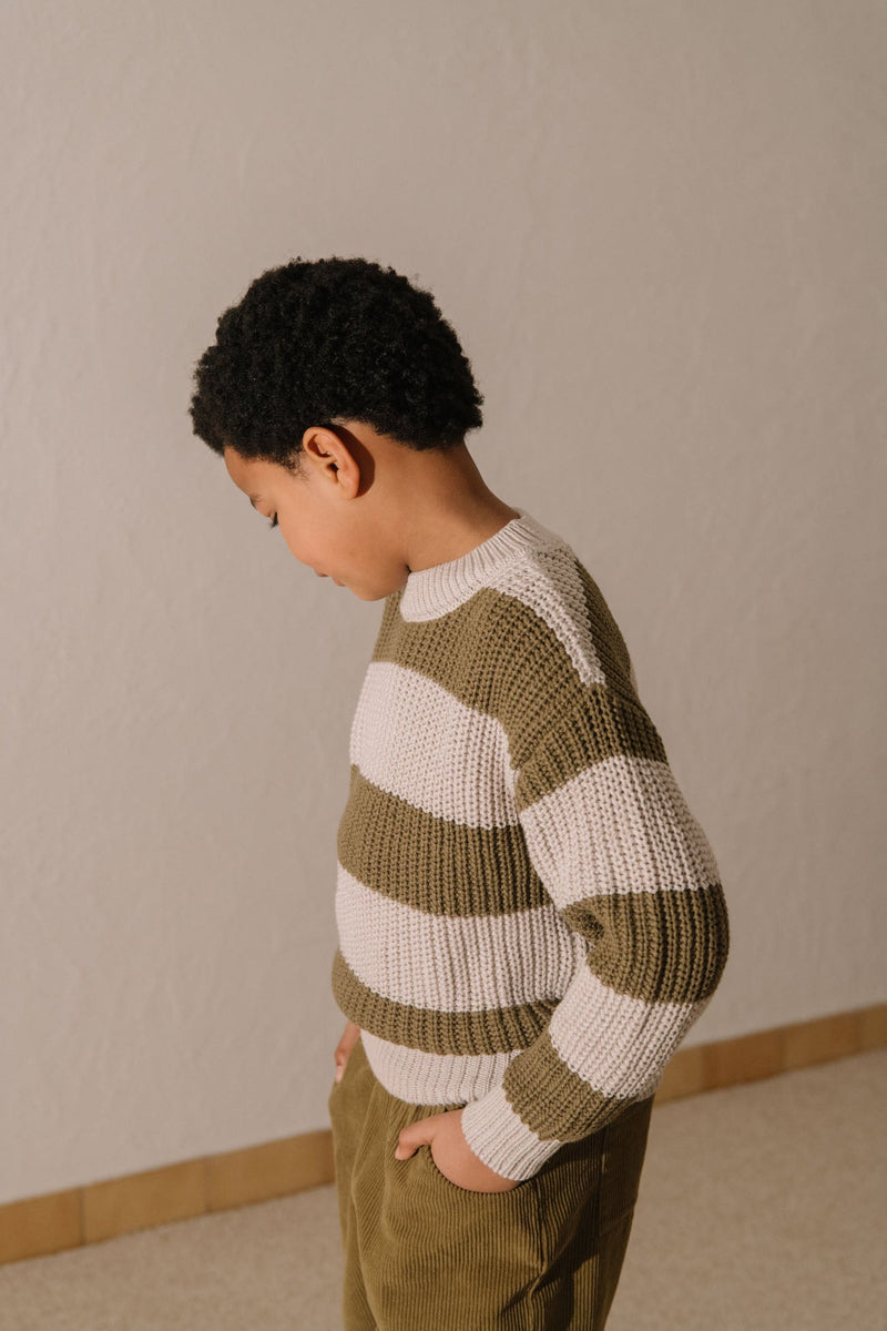 Jersey Marcelo Gris Claro Y Oliva