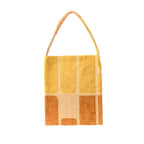 Bolso de mano de rizo - Amarillo