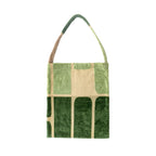 Bolso de mano de rizo - Verde