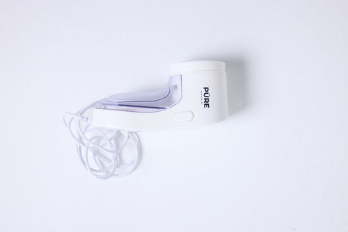 Rasoir Electrique Anti Bouloche Püre - Blanc Noir - Maison