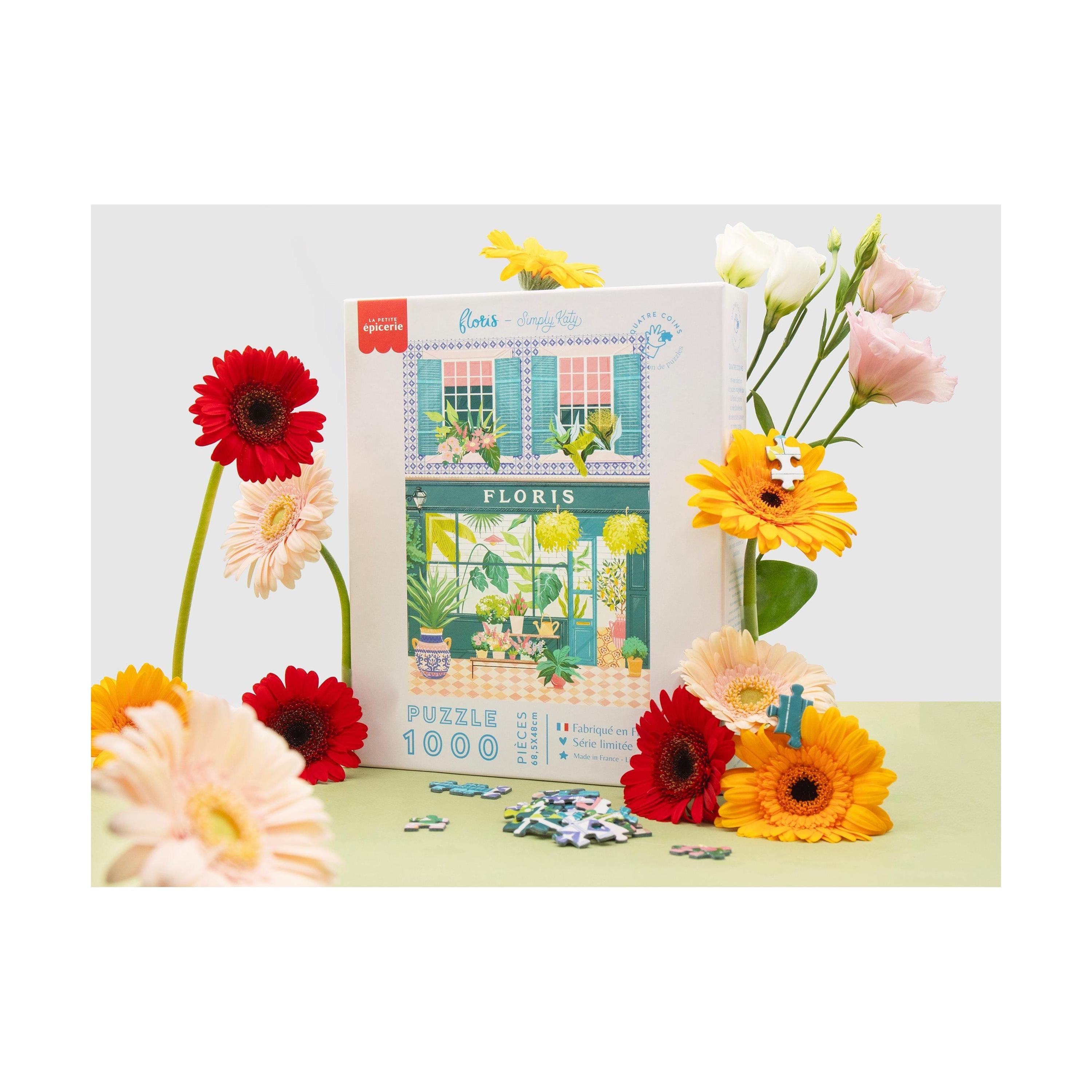 Puzzle Floris Par Simply, Katy- 1000 Pièces