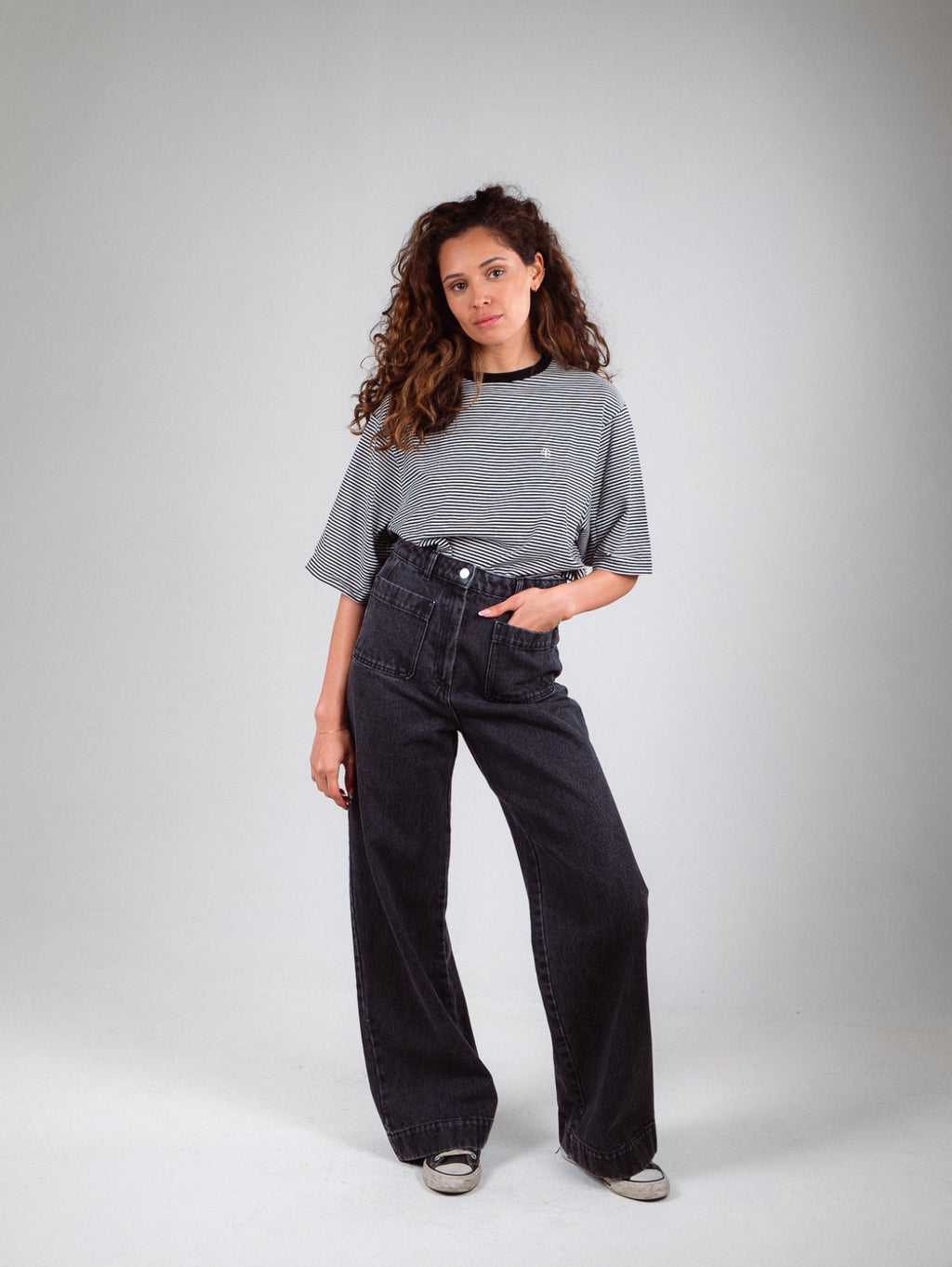 Pantalon Jane Jean - Anthracite