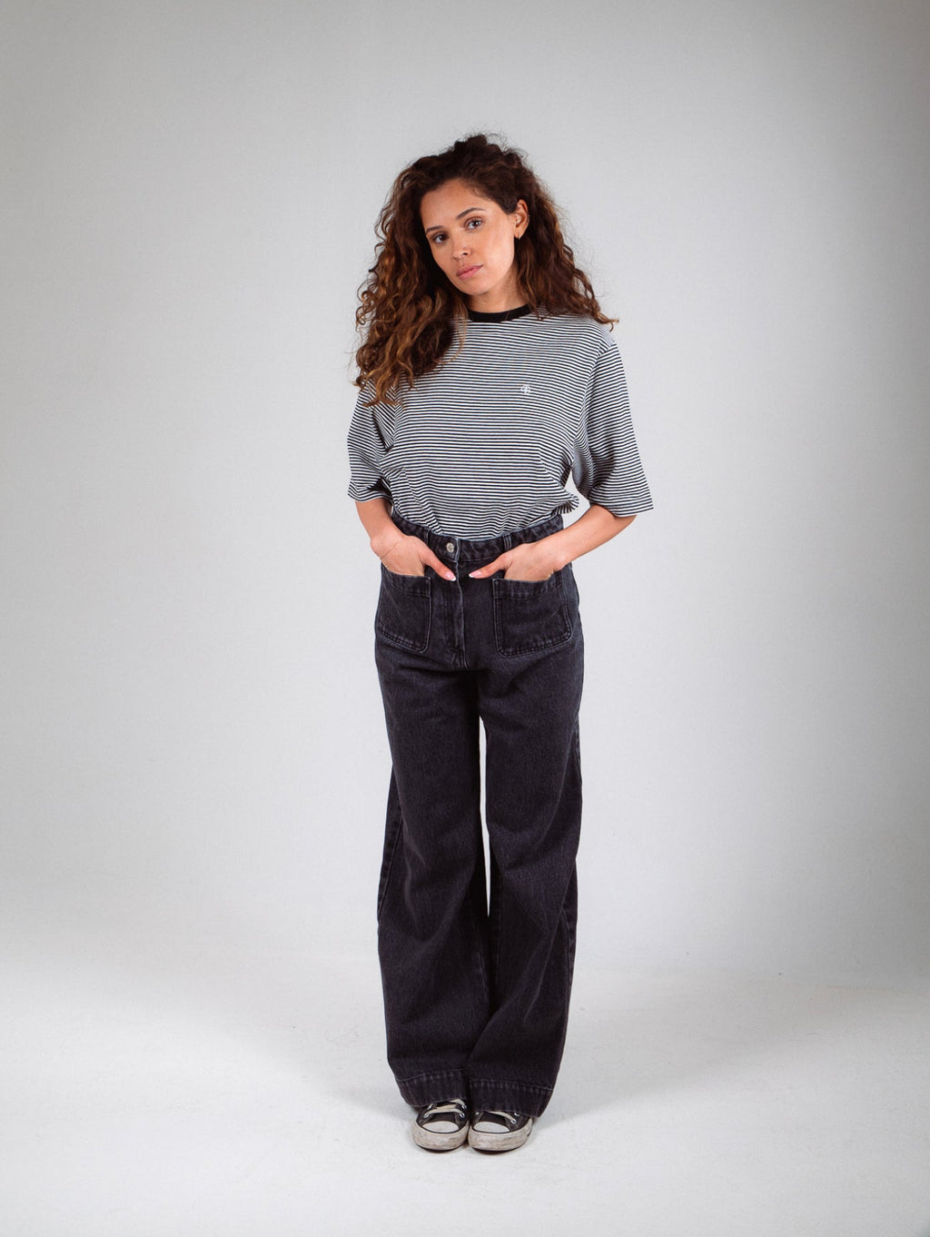 Pantalon Jane Jean - Anthracite