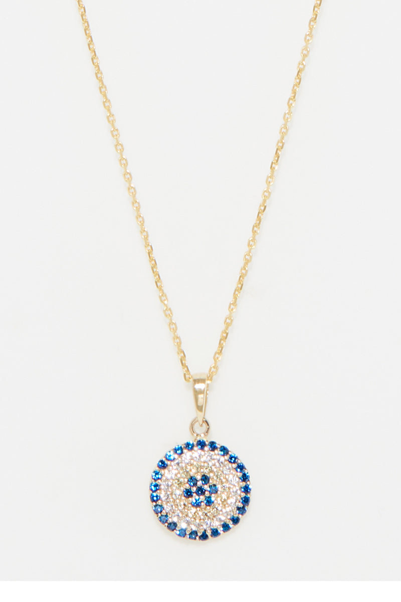 Pendentif "Rayon Coloré" Or Jaune 375/1000