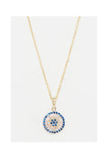 "Colored Ray" Pendant in 375/1000 Yellow Gold