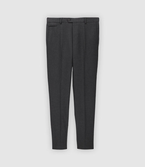 Pantalon Ville En Flanelle Gris