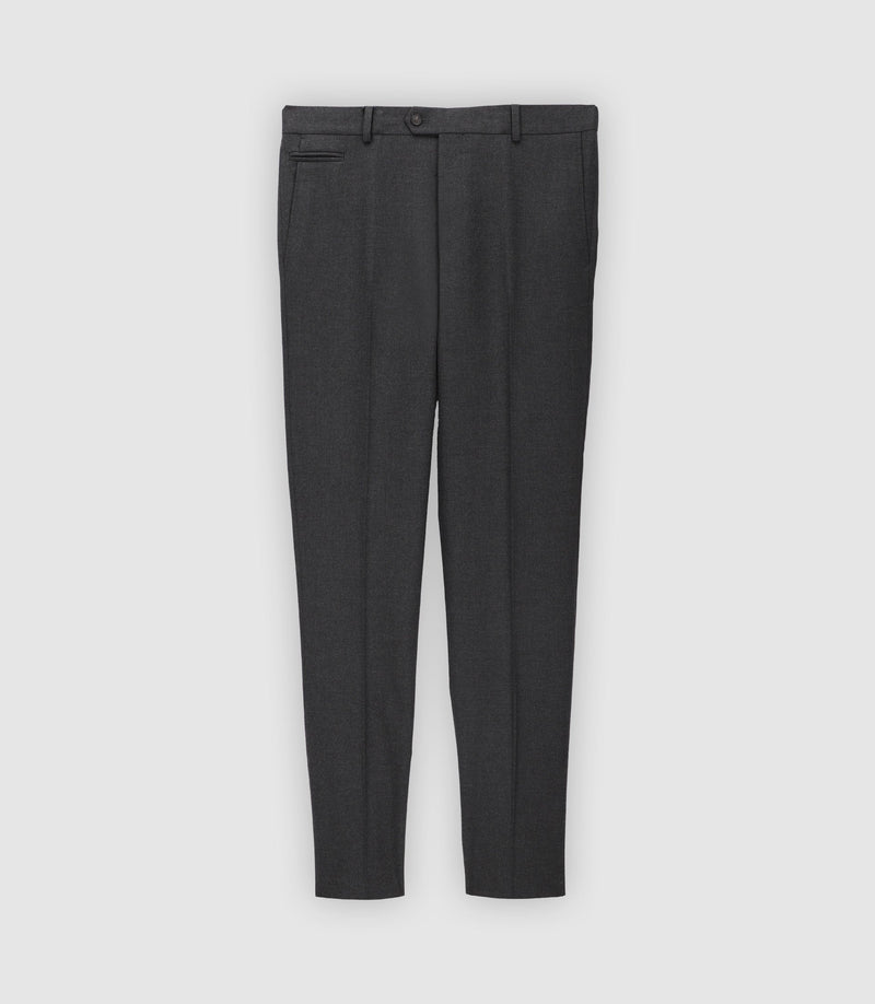 Pantalon Ville En Flanelle Gris