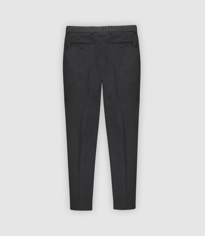 Pantalon Ville En Flanelle Gris