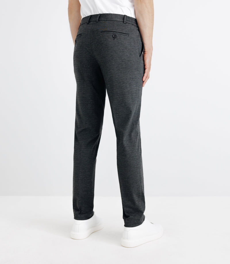 Pantalon ville en maille gris - IZAC