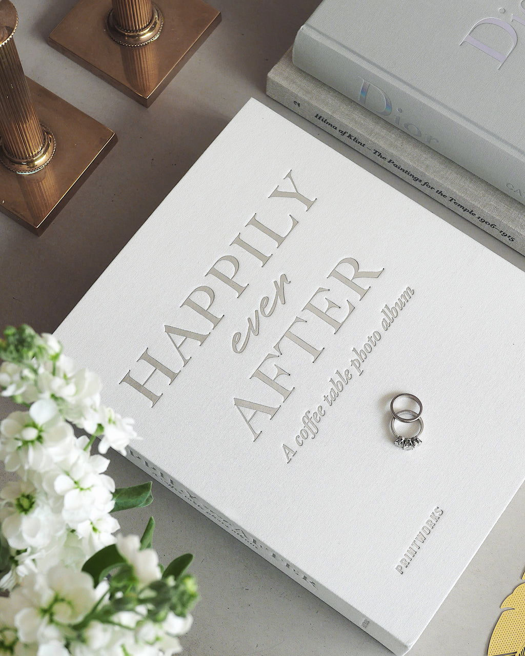 Álbum de Fotos - Happily Ever After - Marfil - Modelo L