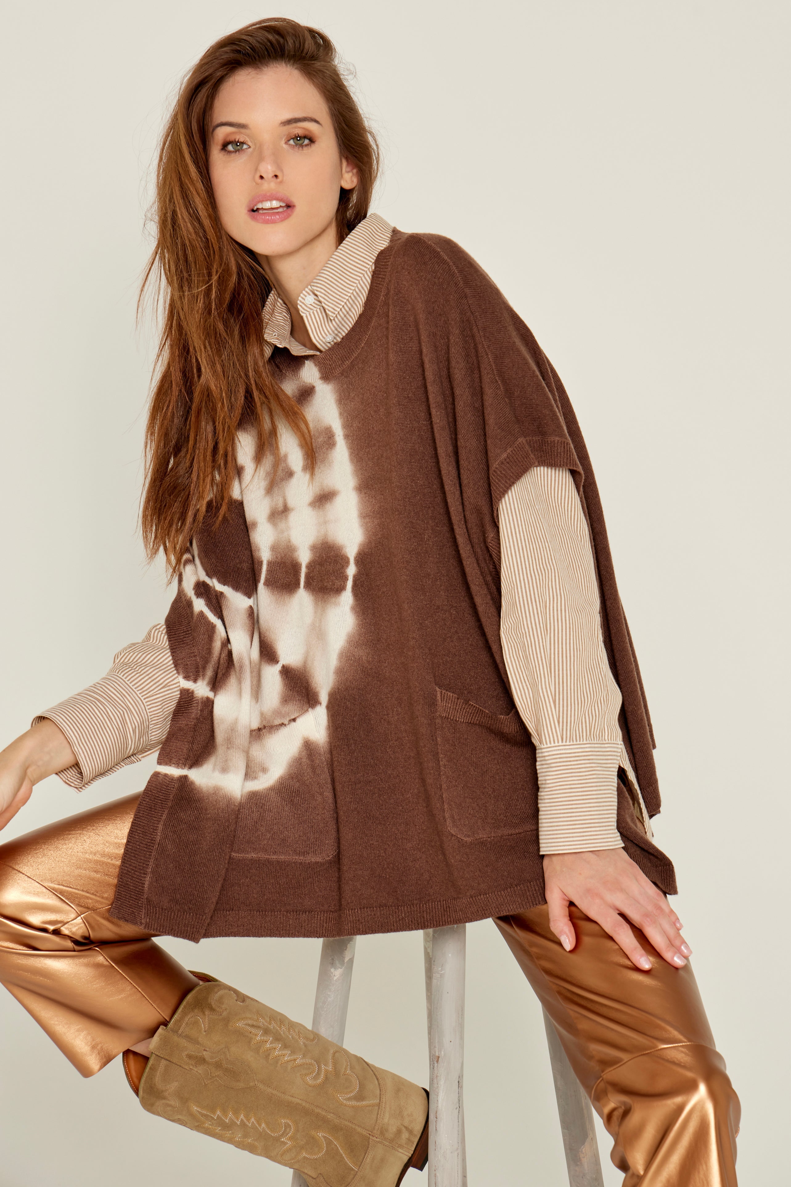 Poncho Tie & Dye