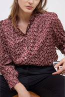 Camisa Clovis - Burdeos