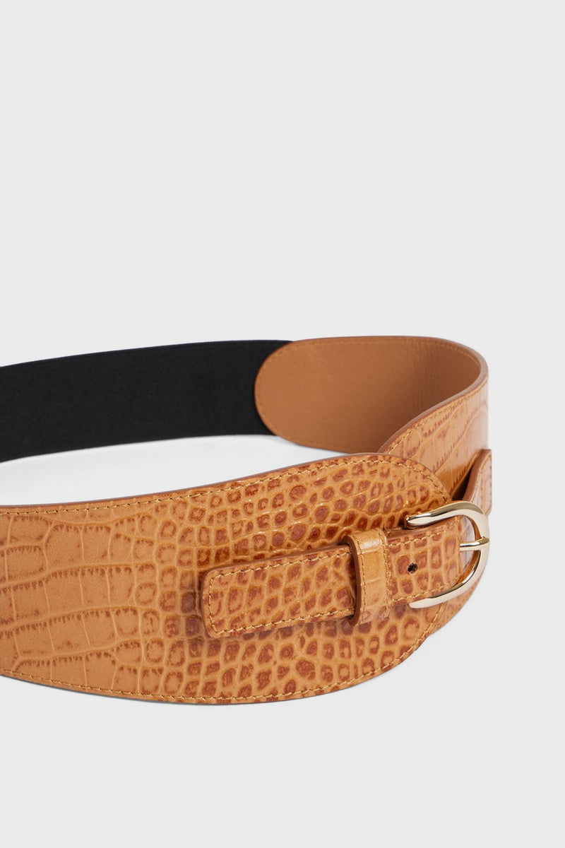 Olympe Belt - Cuoio