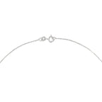 "Océane" Pendant, D0,09/26 & Sapphire 0,30/1 - 375/1000 White Gold