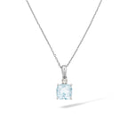 Pendentif "Tonga" D0,016/1 & Topaze 1,5/1