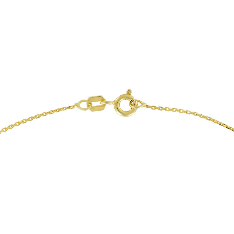 Colgante de Diamantes "Infinito" 0.08/15 - Oro Amarillo 375/1000