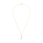 Colgante de Diamantes "Infinito" 0.08/15 - Oro Amarillo 375/1000