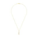Colgante de Diamantes "Infinito" 0.08/15 - Oro Amarillo 375/1000