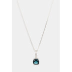 Pendentif "Tonga" Diamants 0,016/1 & Lbt1,32/1 - Or Blanc 375/1000