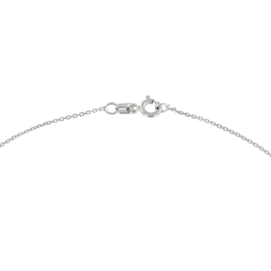 Colgante “Élue De Ton Coeur” Diamantes 0.13/26 – Oro blanco 375/1000