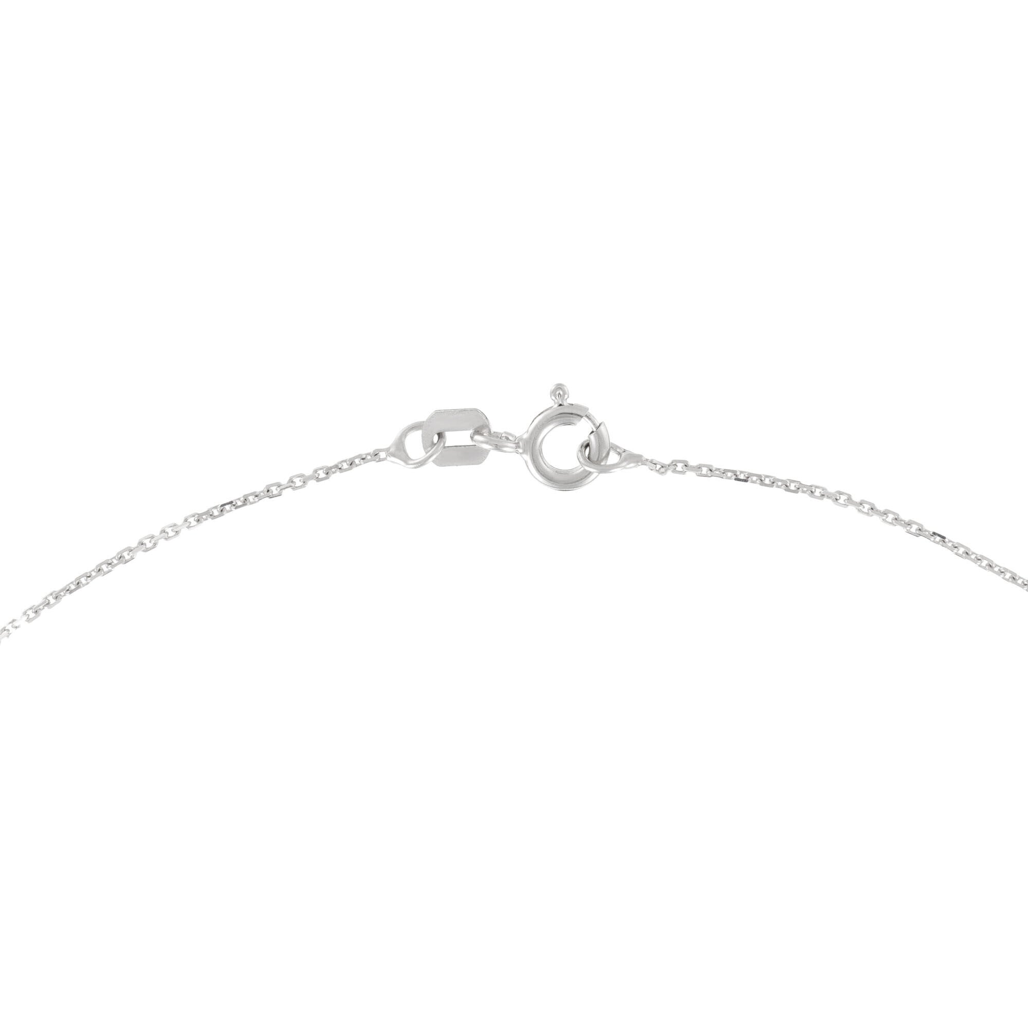 Pendentif "Akna" Diamants 0,11/11 - Or Blanc 375/1000