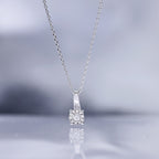 Pendentif "Akna" Diamants 0,11/11 - Or Blanc 375/1000