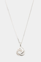 "Trior" Pendant, D0,07/12 - 375/1000 White Gold