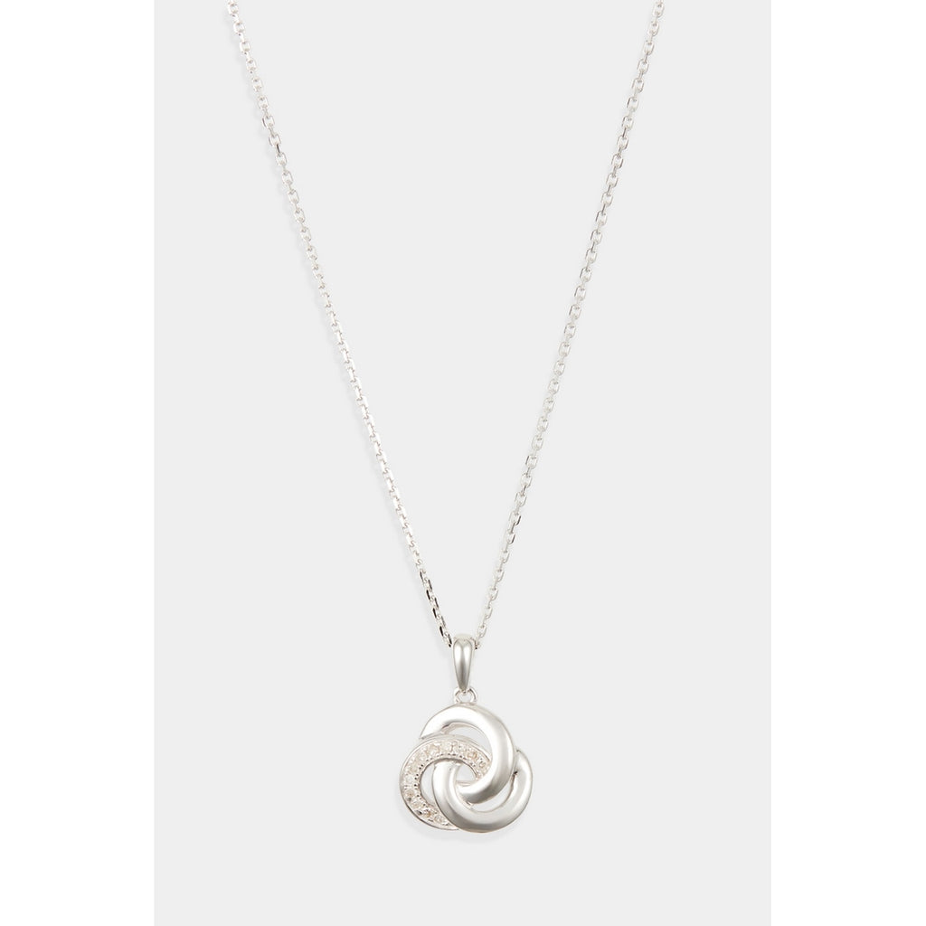 "Trior" Pendant with Diamonds 0.066/12 - 375/1000 White Gold