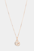 Pendentif "Trior" D0,07/12 - Or Rose 375/1000