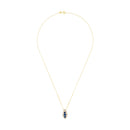 Pendentif "Westeros" Diamants 0,16/31 & Saphirs 0,85/3 - Or Jaune 375/1000