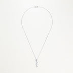 Colgante "4 Corazones" D0.13/28 - Oro blanco 375/1000